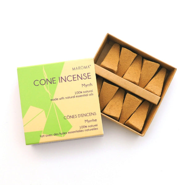 Myrrh Incense Cones | Maroma | boogie + birdie