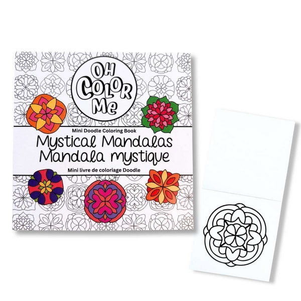 Mystical Mandalas Mini Colouring Book | Oh Color Me | boogie + birdie
