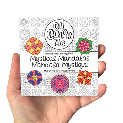 Mystical Mandalas Mini Colouring Book | Oh Color Me | boogie + birdie