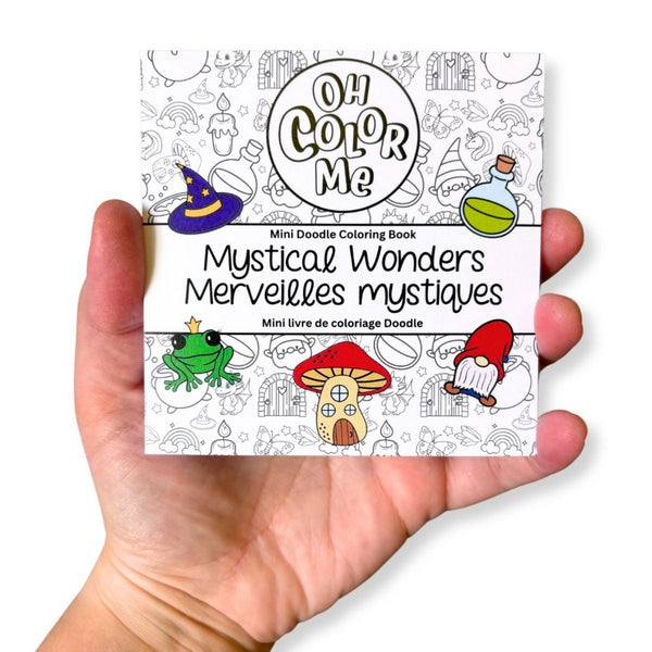 Mystical Wonders Mini Colouring Book | Oh Color Me | boogie + birdie