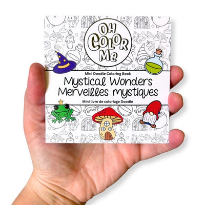 Mystical Wonders Mini Colouring Book | Oh Color Me | boogie + birdie