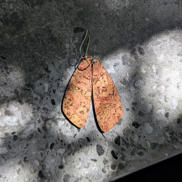 Natural Gold Small Wing Earrings | Hello Lovely | boogie + birdie