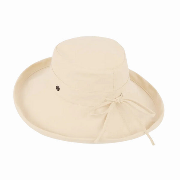 Natural Noosa Canvas Wide Brimmed Hat | Kooringal | boogie + birdie