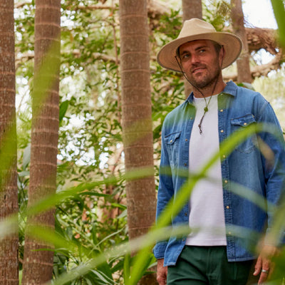 Natural Whitsundays Safari Hat | Kooringal | boogie + birdie