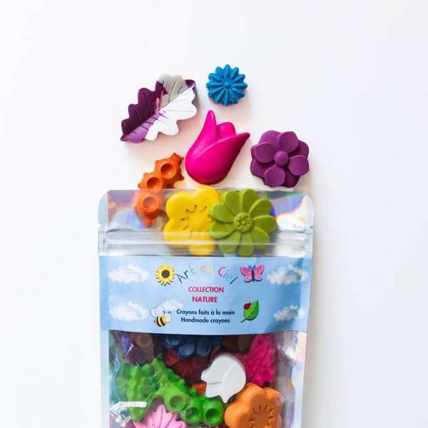 Garden Handmade Crayons | Art-En-Ciel | boogie + birdie