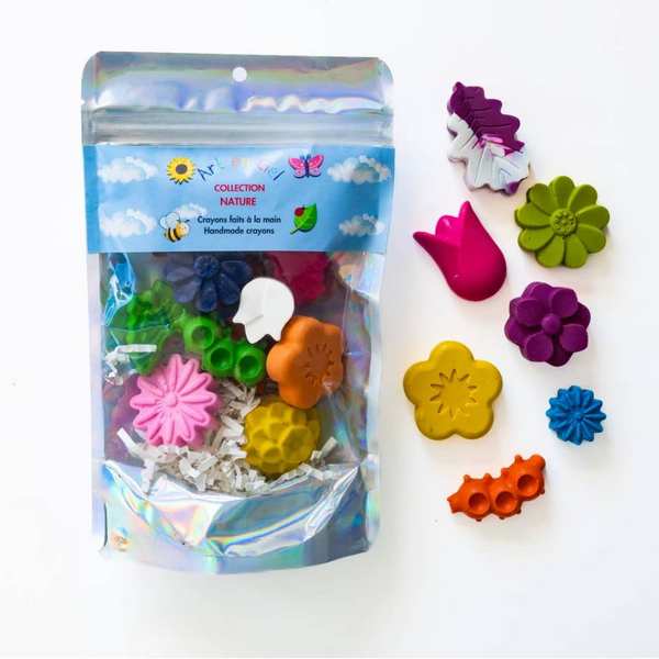 Garden Handmade Crayons | Art-En-Ciel | boogie + birdie