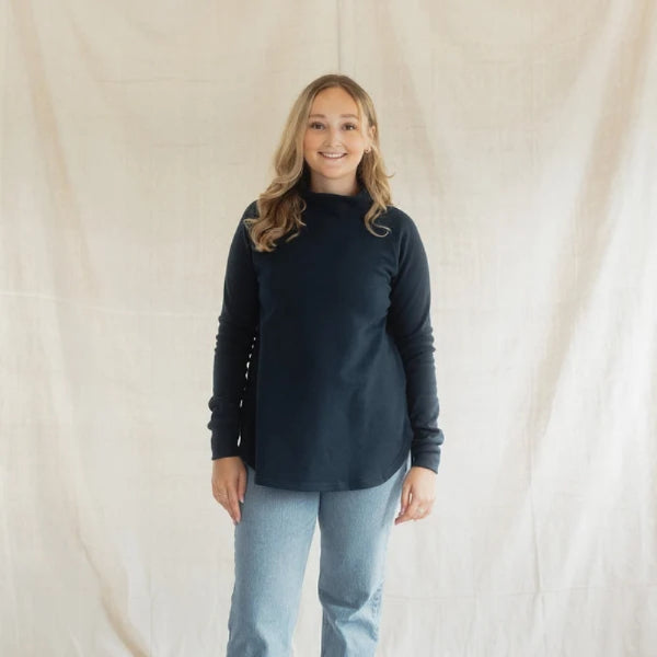 Navy Dusk Sweater | Blondie Apparel | boogie + birdie


