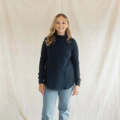 Navy Dusk Sweater | Blondie Apparel | boogie + birdie