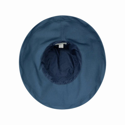 Navy Noosa Canvas Wide Brimmed Hat | Kooringal | boogie + birdie