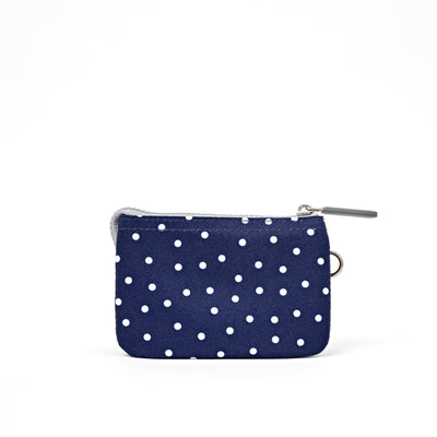 Navy Polka Dot Carnaby Wallet | Ori London | boogie + birdie
