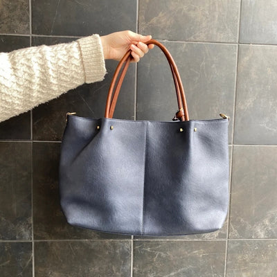 Navy 3-in-1 Tote Bag | La Volta | boogie + birdie