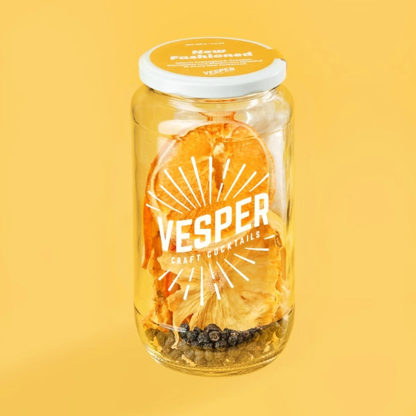 New Fashioned Cocktail Infusion Mix (JAR-5) | Vesper | boogie + birdie