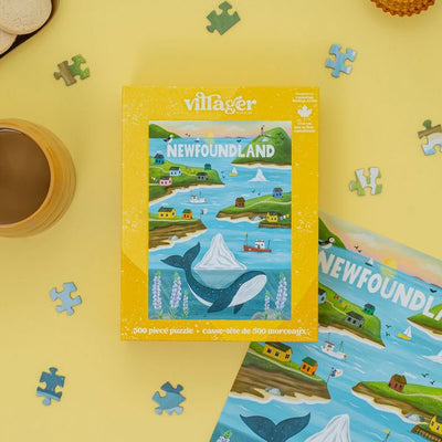 Newfoundland Sites 500 Piece Puzzle | Villager Puzzles | boogie + birdie