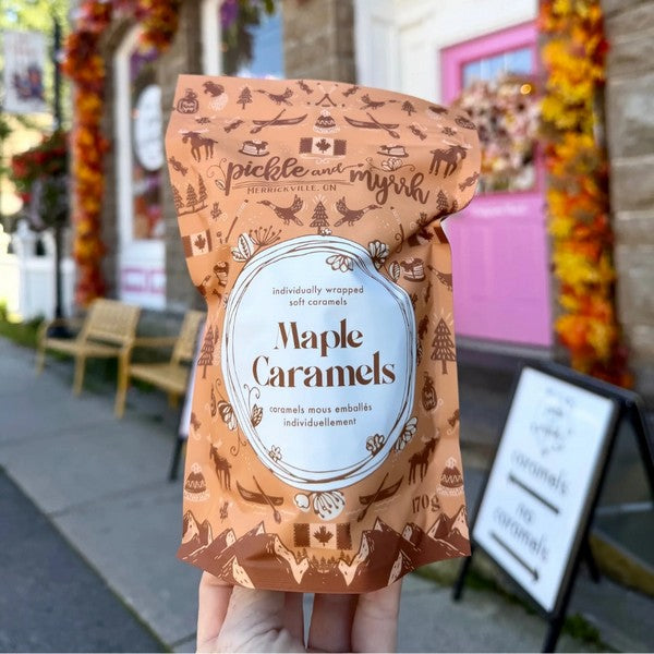 Maple Caramels 6 oz Bag | Pickle & Myrrh | boogie + birdie

