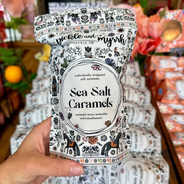 Sea Salt Caramels 6oz Bag | Pickle & Myrrh | boogie + birdie