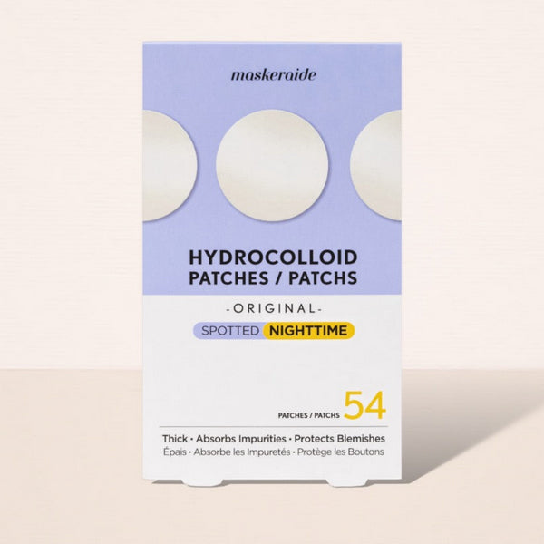 Spotted Nighttime Original Hydrocolloid Pimple Patches | Maskeraide | boogie + birdie
