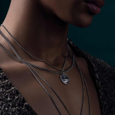Silver North Star Talisman Necklace | Pyrrah | boogie + birdie