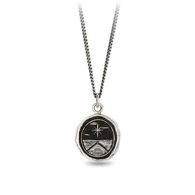 Silver North Star Talisman Necklace | Pyrrah | boogie + birdie