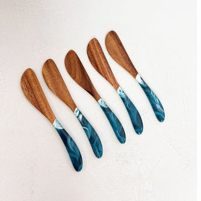Ocean Vibes Cheese Spreaders | Set of 5 | Lynn & Liana | boogie + birdie