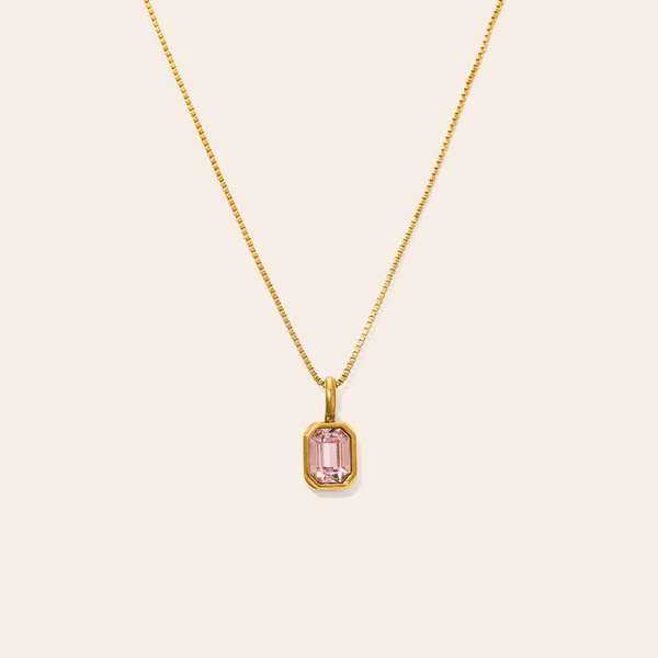 Gold Opal October Birthstone Waterproof Necklace | Lover's Tempo | boogie + birdie
