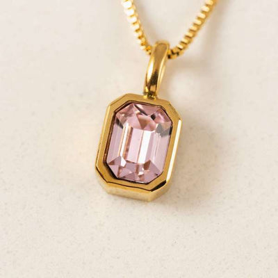 Gold Opal October Birthstone Waterproof Necklace | Lover's Tempo | boogie + birdie