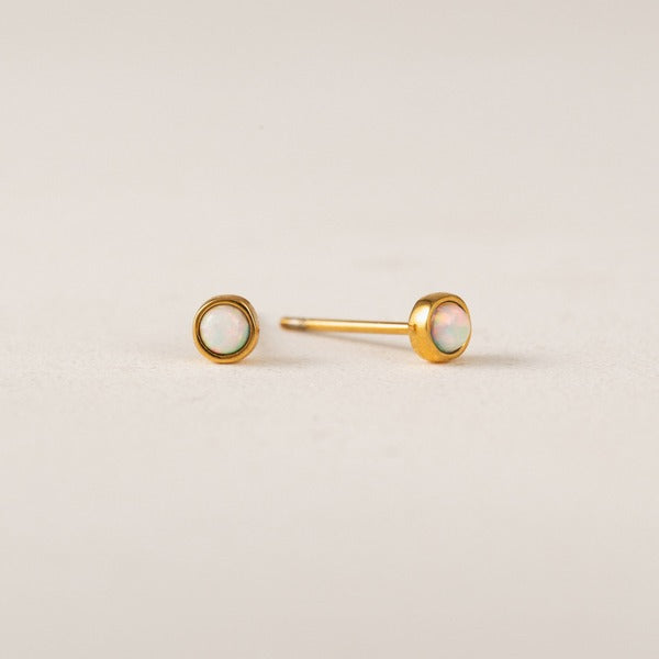 Waterproof Opal Stud Earrings | Lover's Tempo | boogie + birdie