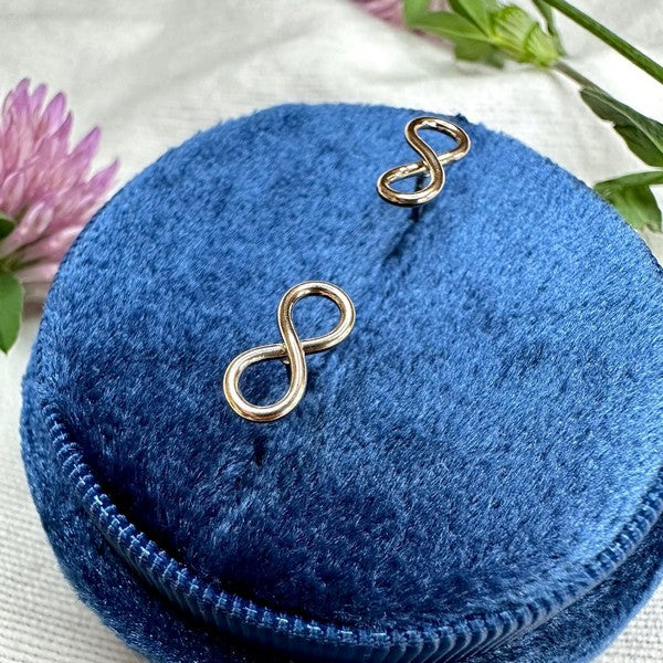 Forever Gold Stud Earrings | Open Fire | boogie + birdie