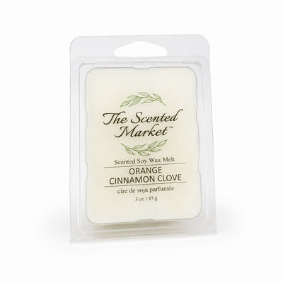 Orange Cinnamon Clove Soy Wax Melts | Pack of 6 | The Scented Market | boogie + birdie