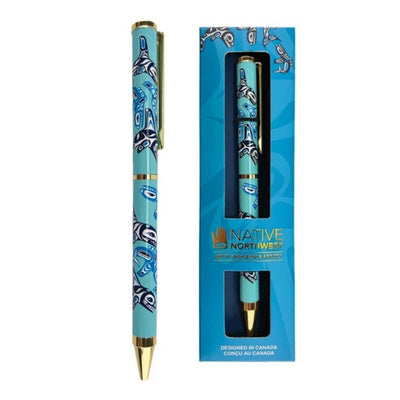 Orca Family Ballpoint Pen | Native Northwest | boogie + birdie