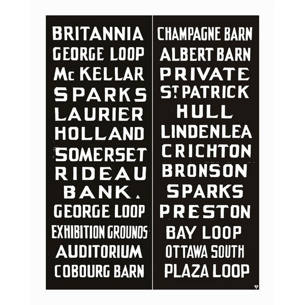 OTC Streetcar Print | Damn Fine Prints | boogie + birdie

