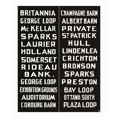 OTC Streetcar Print | Damn Fine Prints | boogie + birdie