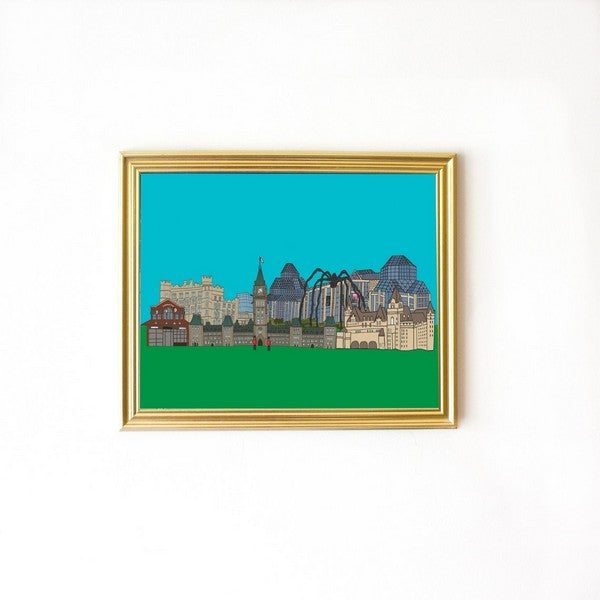 Ottawa Cityscape Print 8x10 | Creationz by Catherine | boogie + birdie

