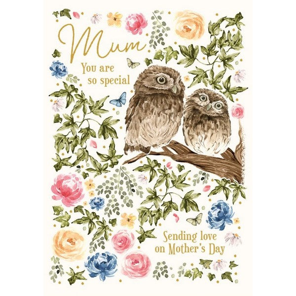 Owl Mother's Day Card | The Art File | boogie + birdie