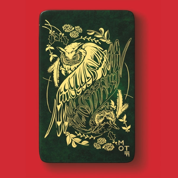 Owl Winter Solstice Vegan Peppermints  | Motif | boogie + birdie