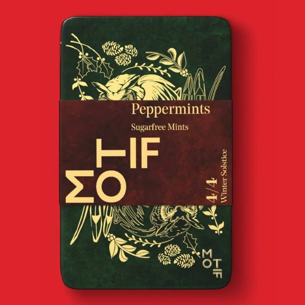 Owl Winter Solstice Vegan Peppermints  | Motif | boogie + birdie