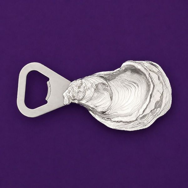 Pewter Oyster Shell Bottle Opener | Basic Spirit | boogie + birdie