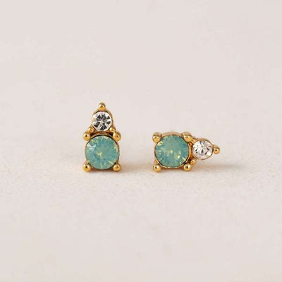 Pacific Opal Dolce Stud Earrings | Lover's Tempo | boogie + birdie