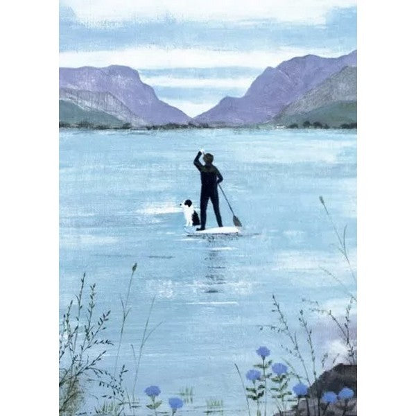 Paddleboarding Father's Day Card | Hannah Cole | boogie + birdie