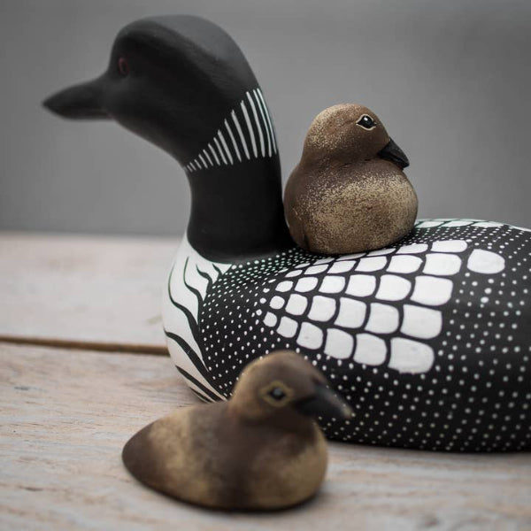 Hand Carved Loon 5" | Aviologie | boogie + birdie