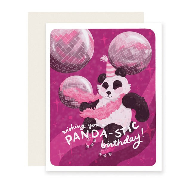 Panda-Tastic Birthday Card | Greeting Cards | boogie + birdie