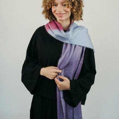 Pansy Pop Seamless Scarf | Pokoloko | boogie + birdie
