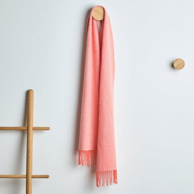 Paprika & Champagne Lambswool Scarf | Foxford | boogie + birdie