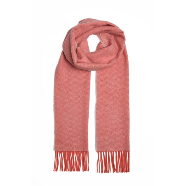 Paprika & Champagne Lambswool Scarf | Foxford | boogie + birdie