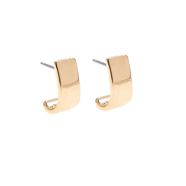 Gold Parker Hoop Earrings (EE102) | Foxy Originals | boogie+birdie