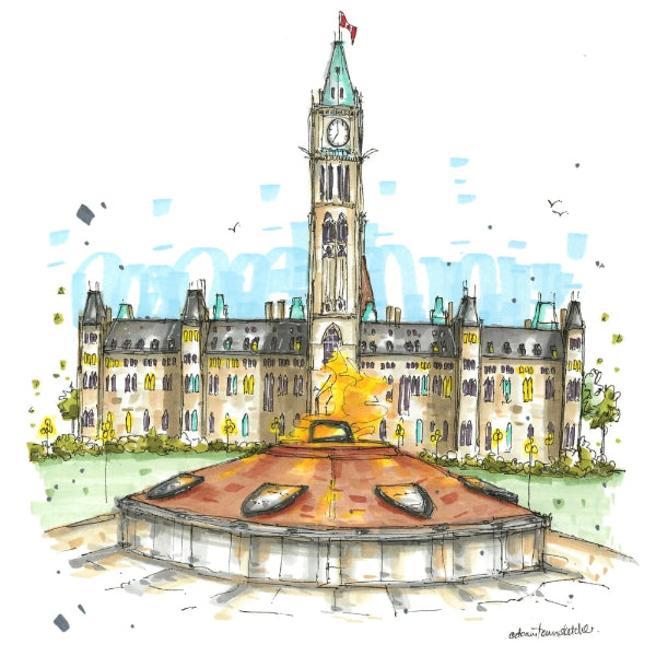 Centennial Flame Coaster | Downtown Sketcher | boogie + birdie