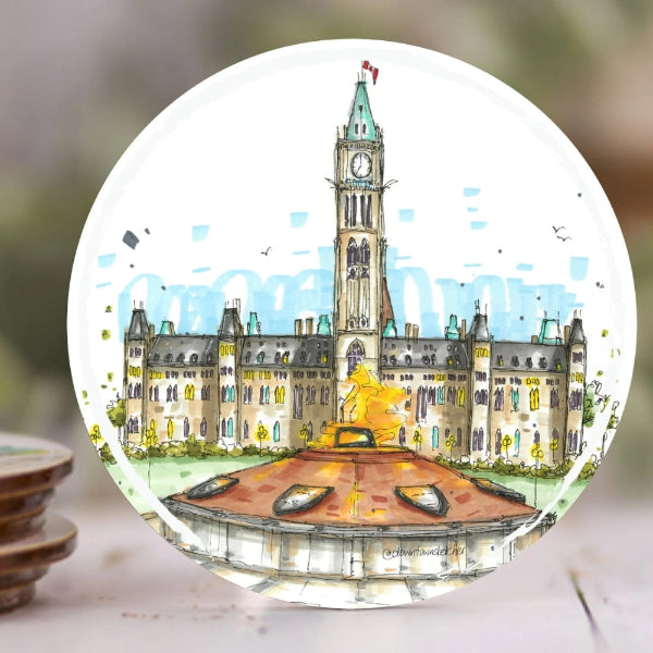 Centennial Flame Coaster | Downtown Sketcher | boogie + birdie