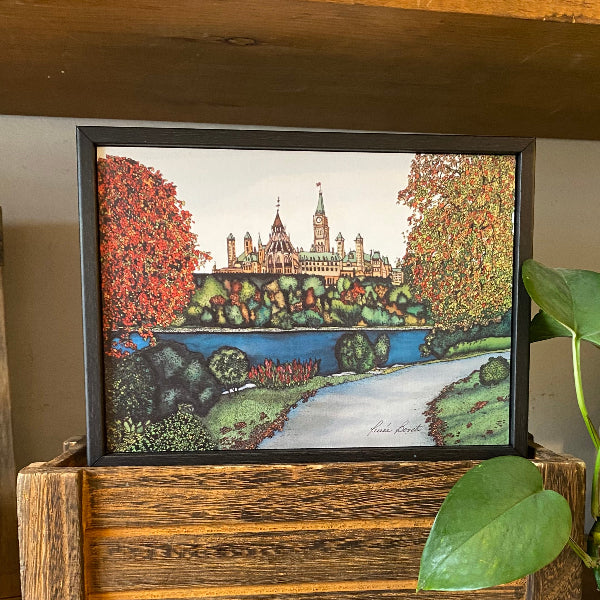 Parliament View Framed Art | Renee Bovet | boogie + birdie