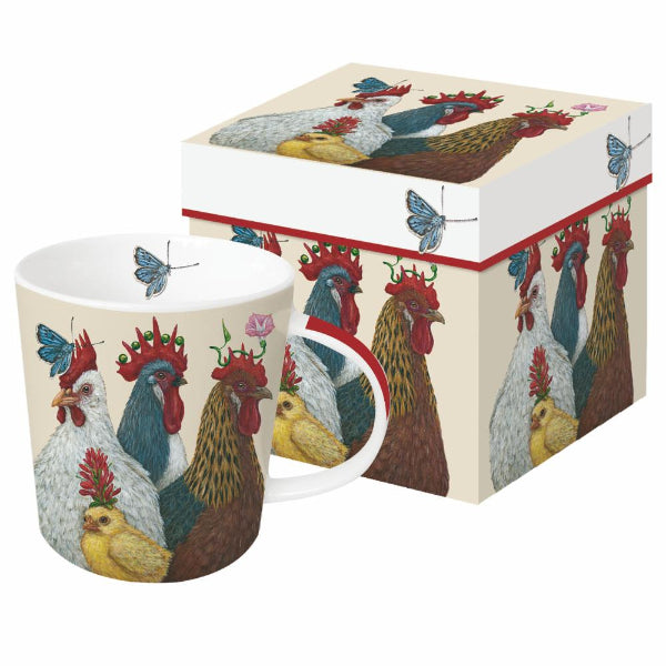 Party At The Coop Boxed Mug | Kitchenware | boogie + birdie