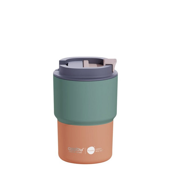 Pastel Green Travel Mug 12oz | asobu Bottles | boogie + birdie

