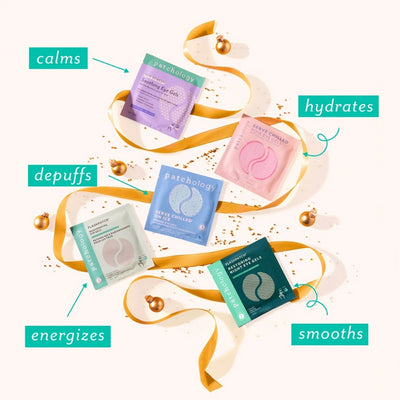 Patching All the Way Under Eye Gels | 5 Assorted Pairs | Patchology | boogie + birdie